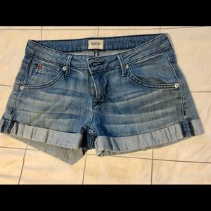 Hudson Jean Shorts Sz 27